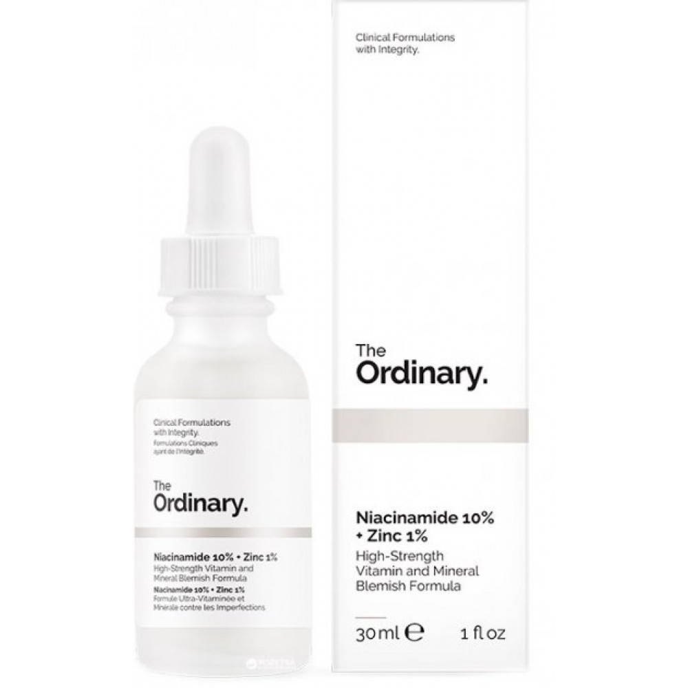 Cыворотка для лица The Ordinary Niacinamide 10% + Zinc PCA 1% 30 мл
