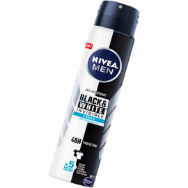 АНТИПЕРСПИРАНТ FRESH INVISIBLE BLACK&WHITE NIVEA MEN 150МЛ