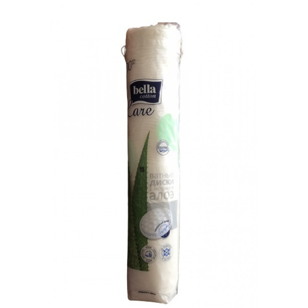 Bella Cotton Care Ватные диски с экстрактом алоэ 100 шт