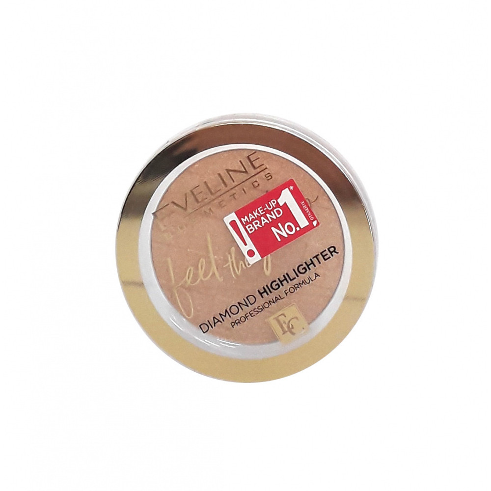 Eveline Хайлайтер для лица FEEL THE GLOW №20 Gold luminous 