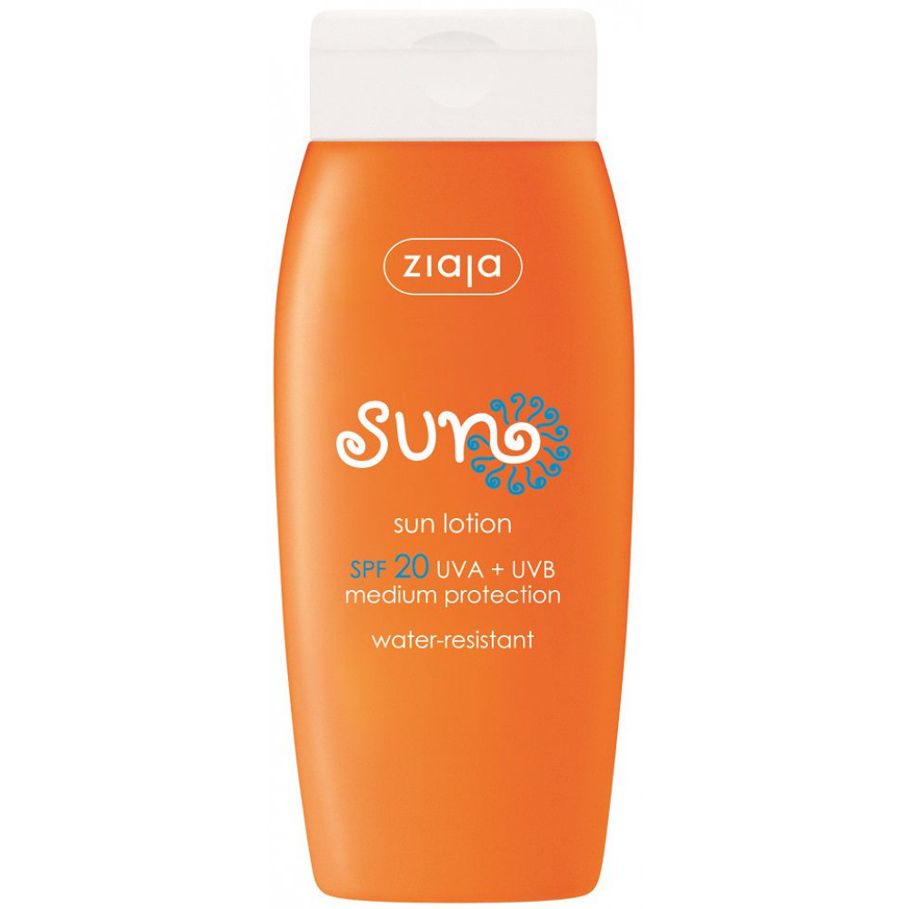 Лосьон для загара SPF 20 для тела Ziaja SUN, 150 мл