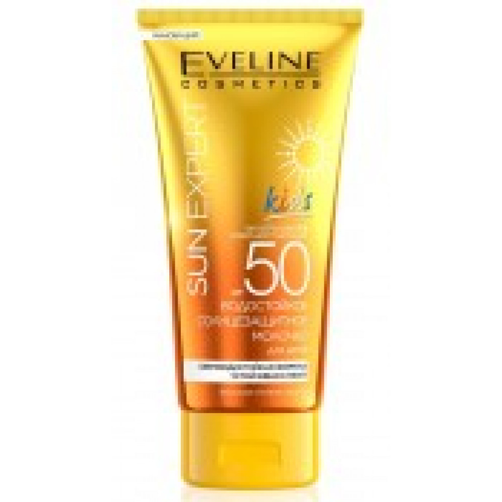 EVELINE Sun Expert Молочко Солнцезащитное Spf50 для Детей Водостойкое 150мл