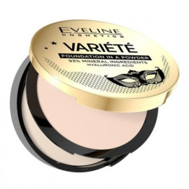 Eveline Минеральная компактная пудра для лица № 10 ivory серии Variete
