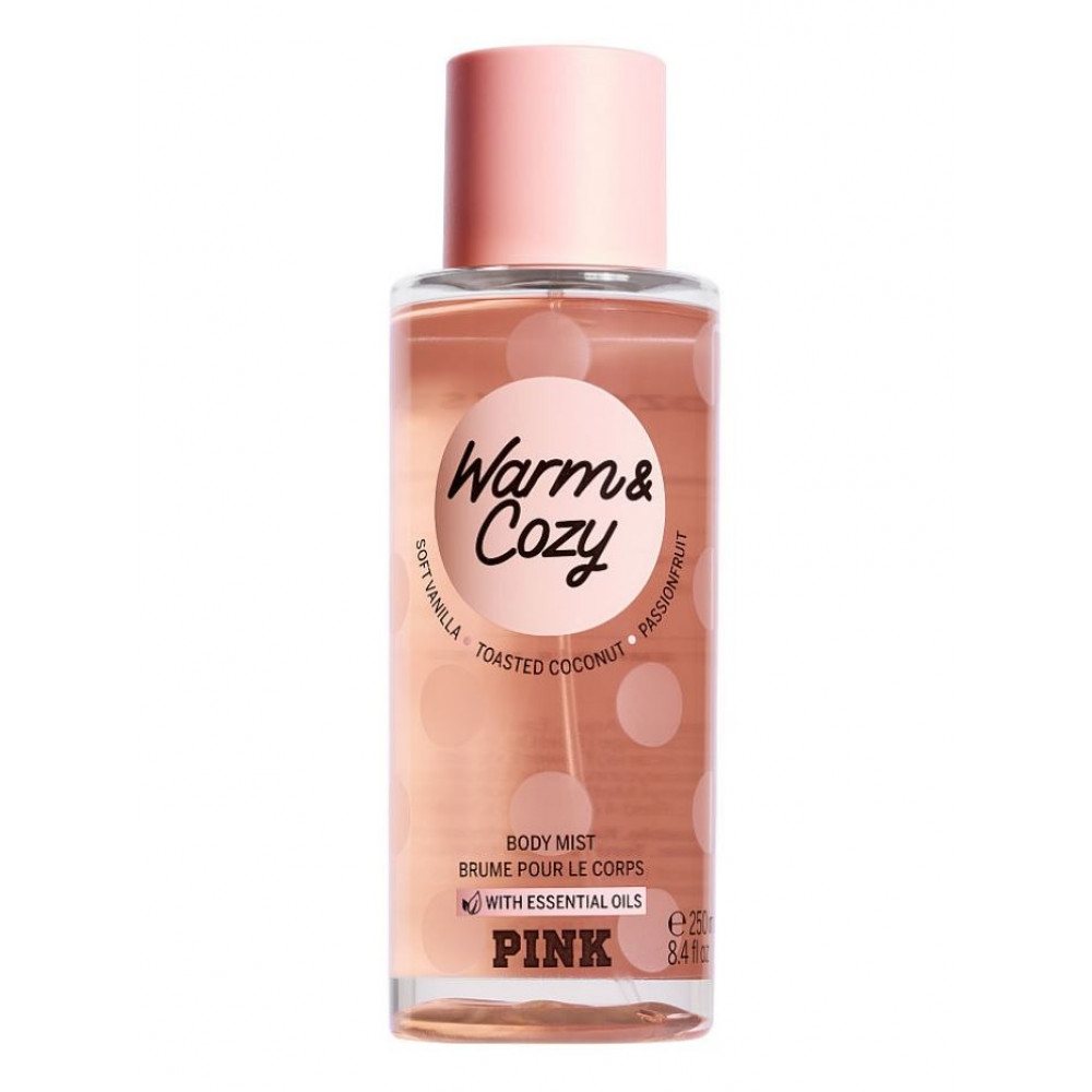 Victoria's Secret pink warm cozy Парфюмерный спрей для тела 250мл