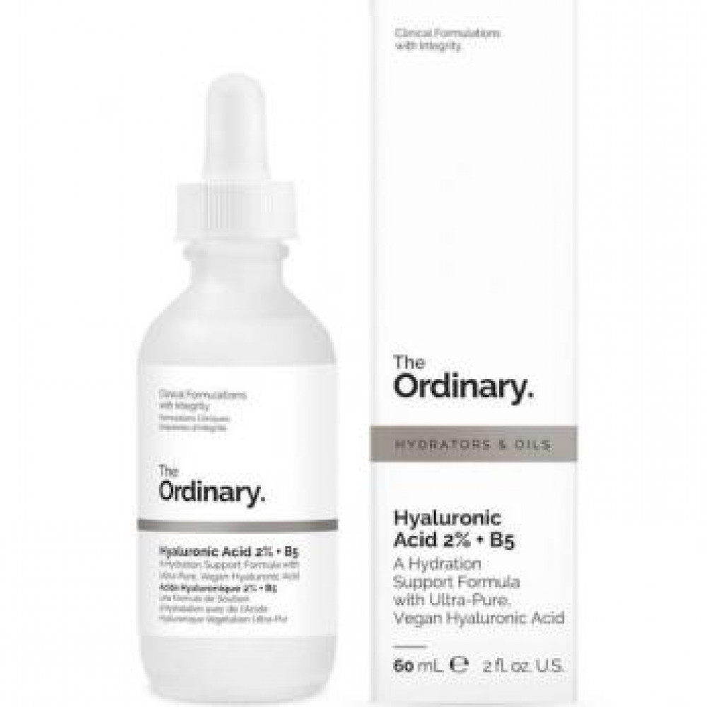 Сыворотка с гиалуроновой кислотой The Ordinary Hyaluronic Acid 2% + В5 30мл