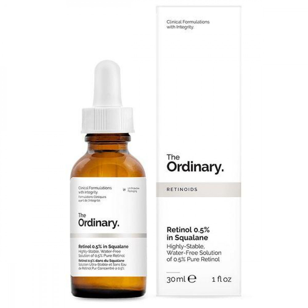 Сквалановая эмульсия-масло с ретинолом The Ordinary Retinol 0.5 % in Squalane 30 мл
