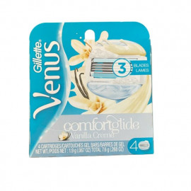 Gillette Venus Comfort Glide Vanilla Creme 4 картриджа