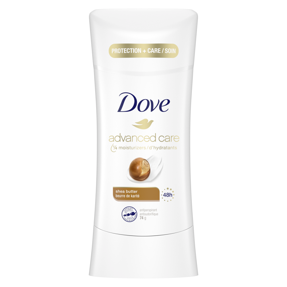Антиперспирант-стик Dove Advanced Care с маслом ши