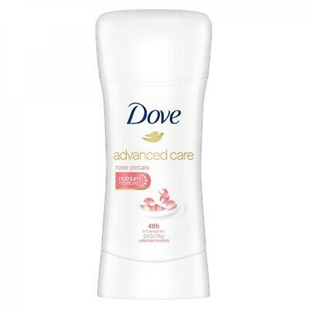 Дезодорант-антиперспирант Dove Advanced Care с лепестками роз