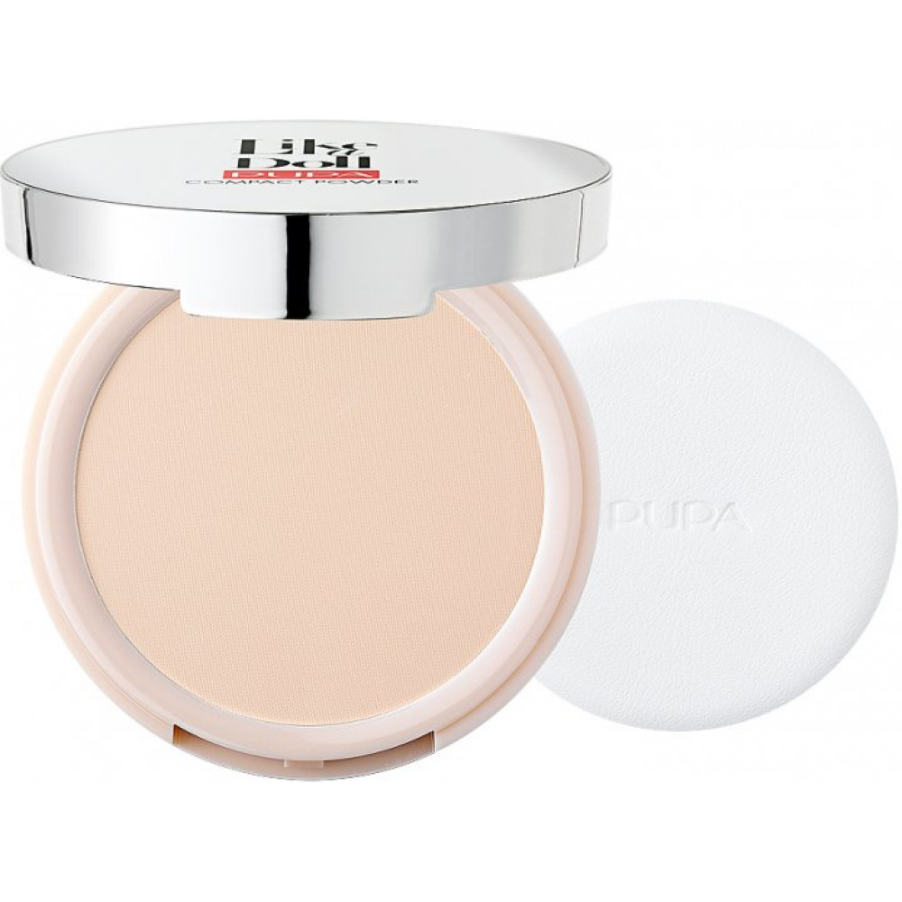 Пудра для лица Pupa Like A Doll Compact Powder №001 porcelain
