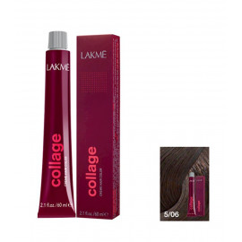 Крем-краска для волос Lakme Collage 5/06 Warm Light Brown