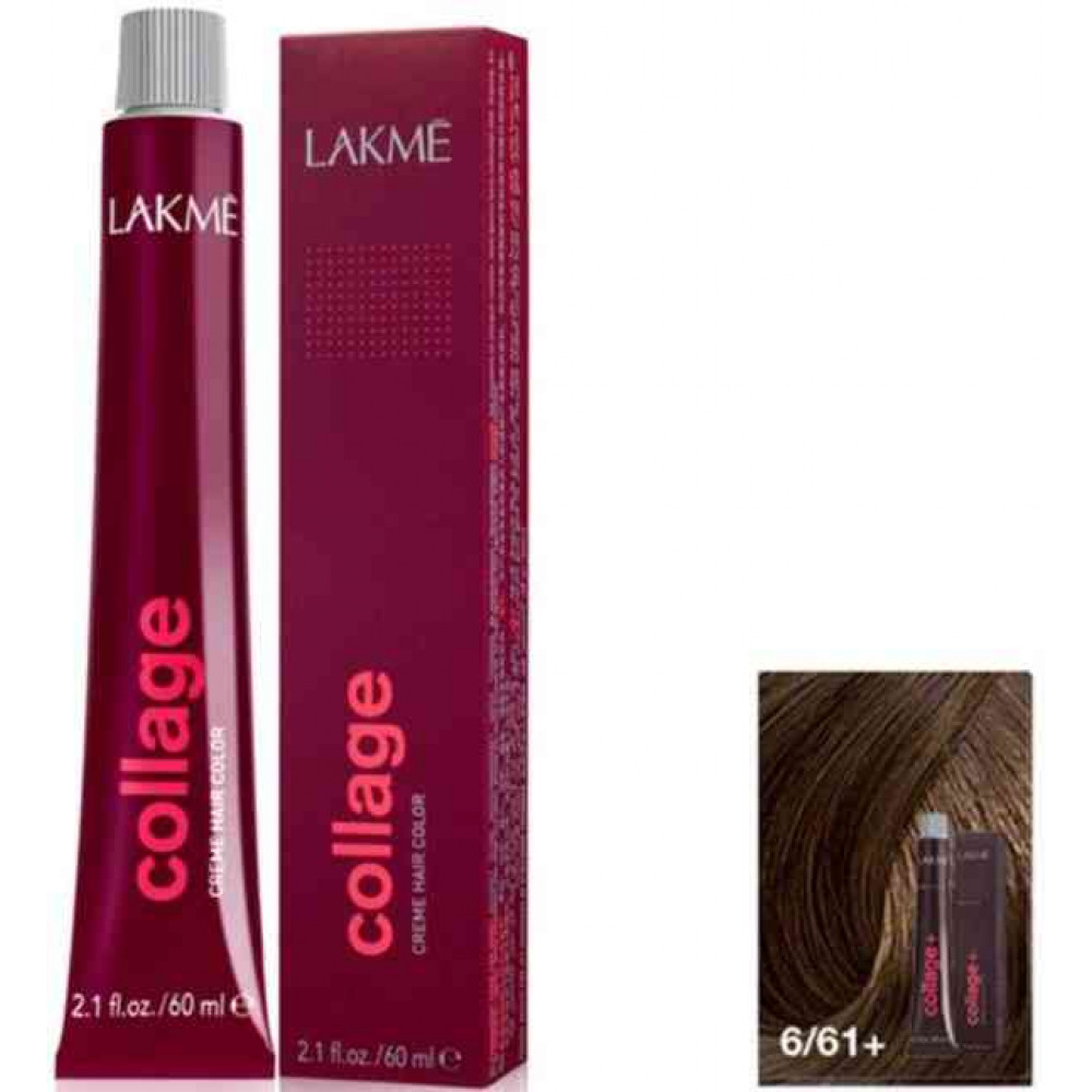 Lakme Collage Крем-краска для волос Intense 6/61+ 