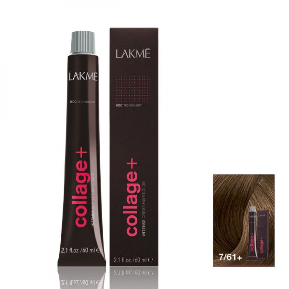Lakme Collage Крем-краска для волос 7/61+ 