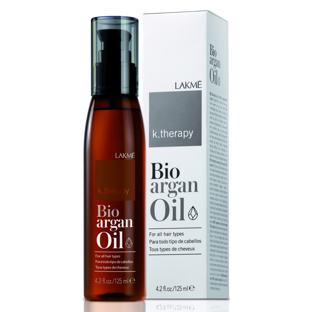 LAKME Масло аргановое для увлажнения и ухода за волосами / K.Therapy Bio-agran Oil 125 мл