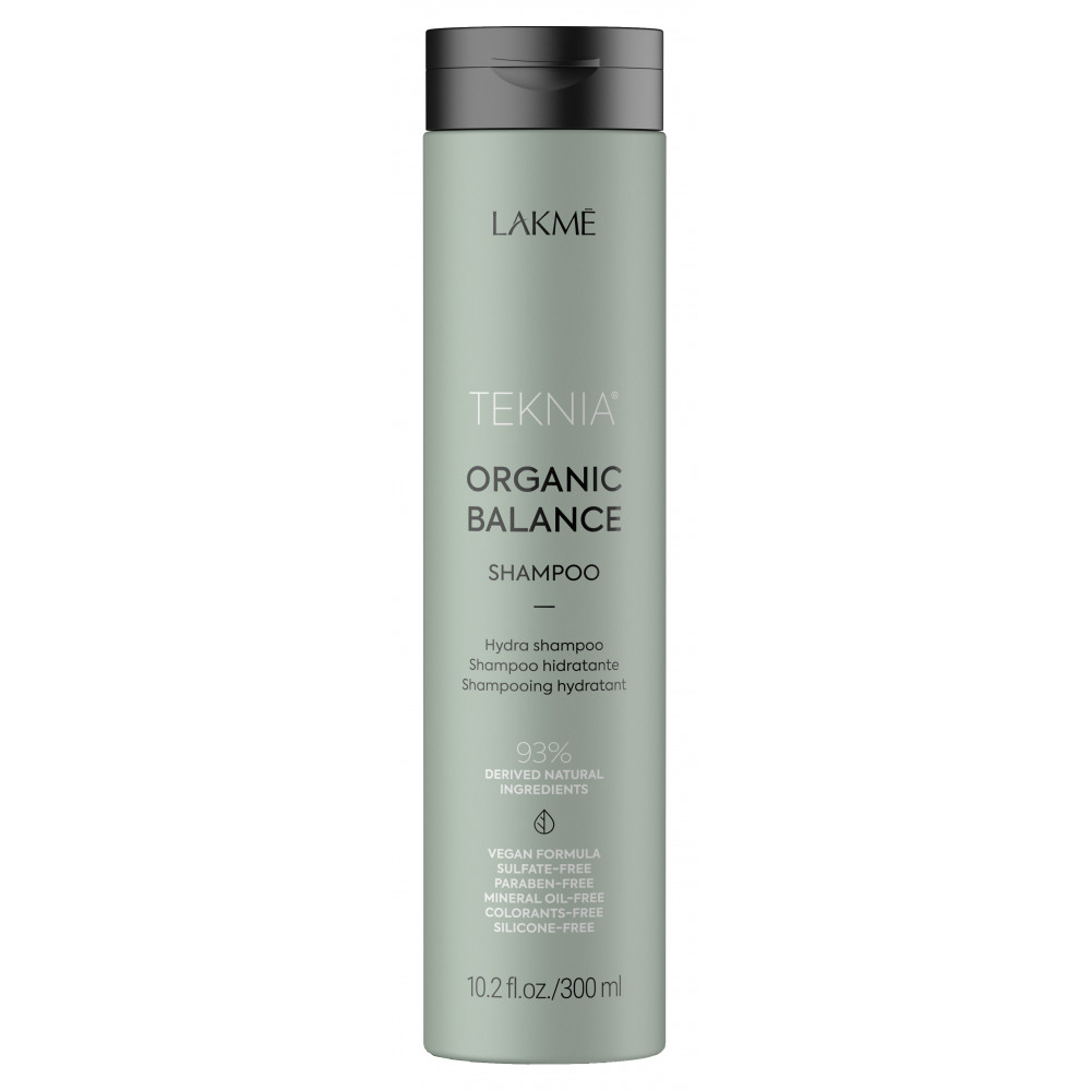 LAKME Шампунь бессульфатный увлажняющий для всех типов волос / ORGANIC BALANCE SHAMPOO 300 мл