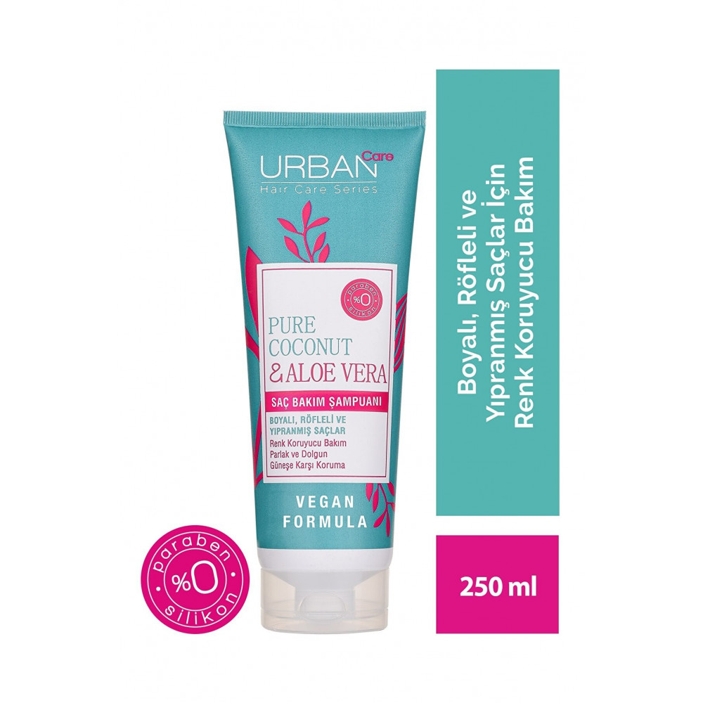 Шампунь Urban Care С Кокосом И Алоэ Вера, 250 Мл