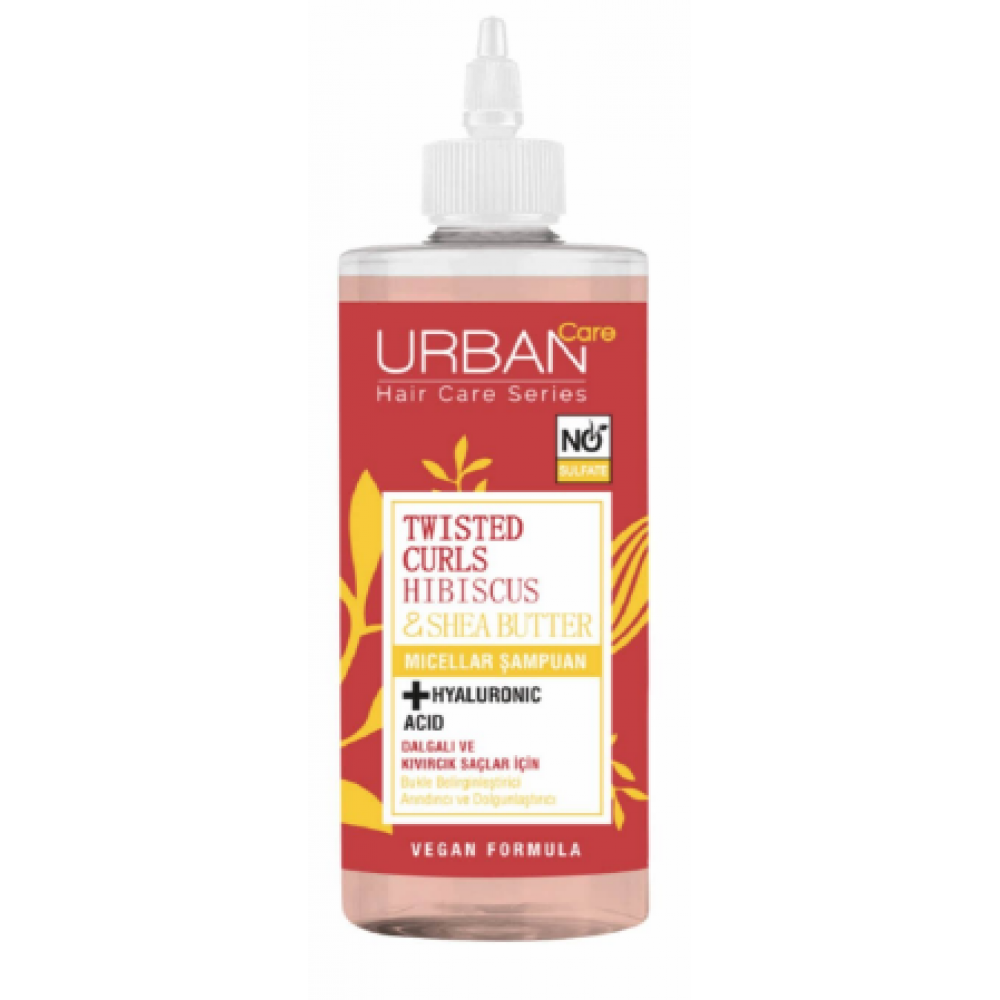 Мицеллярный шампунь с маслом гибискуса и ши Urban Care 340 мл