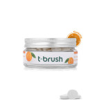 Таблетки зубной пасты T-Brush со вкусом апельсина (без фтора)