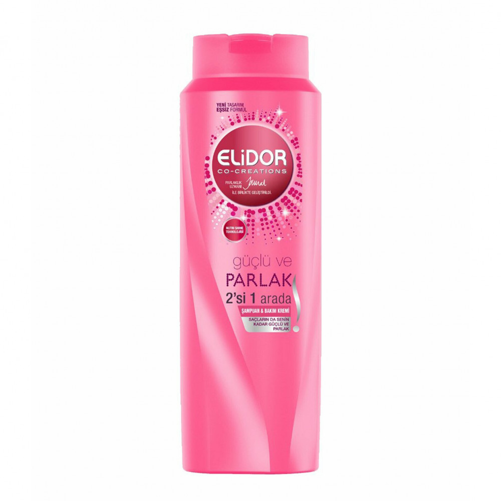 Elidor Шампунь Strong Glossy 2в1 650мл