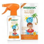 Bebak Детский солнцезащитный лосьон-спрей SPF 50+ 175мл