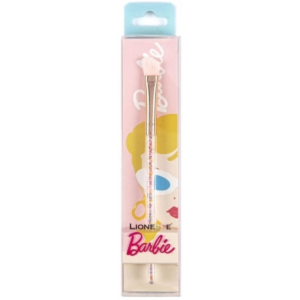 Скошенная кисть для теней Lionesse Barbie BRB-008