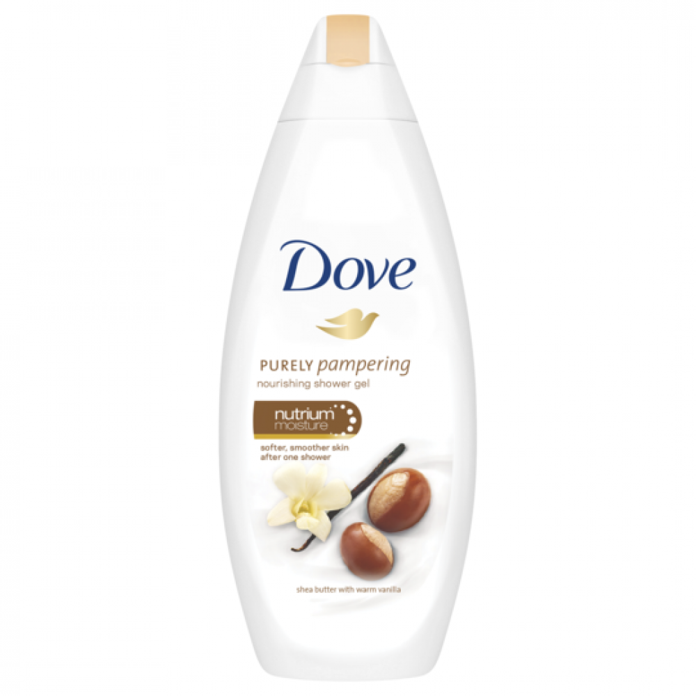 Питательный гель для душа Dove Purely Bampering, 750 мл
