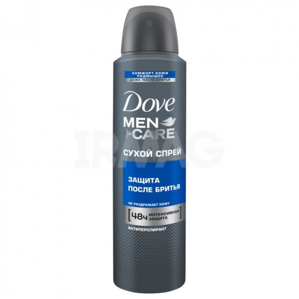 Dove Men+Care Дезодорант-антиперспирант спрей Защита после бритья 150мл