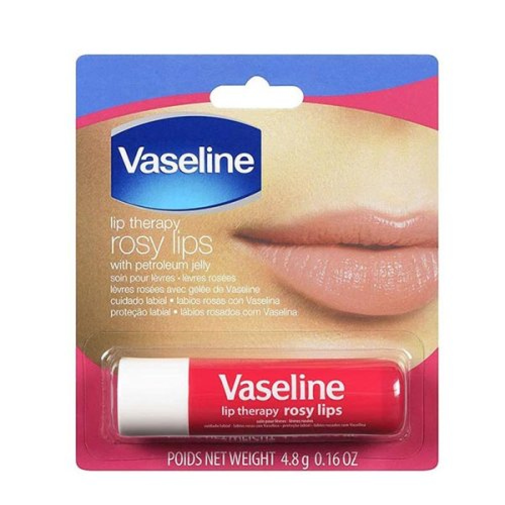 Бальзам для губ VASELINE LIP THERAPY с маслом розы