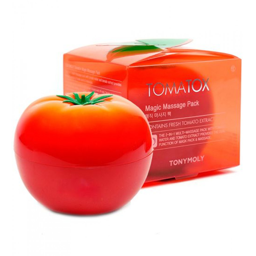 Осветляющая томатная маска Tony Moly Tomatox Magic White Massage Pack