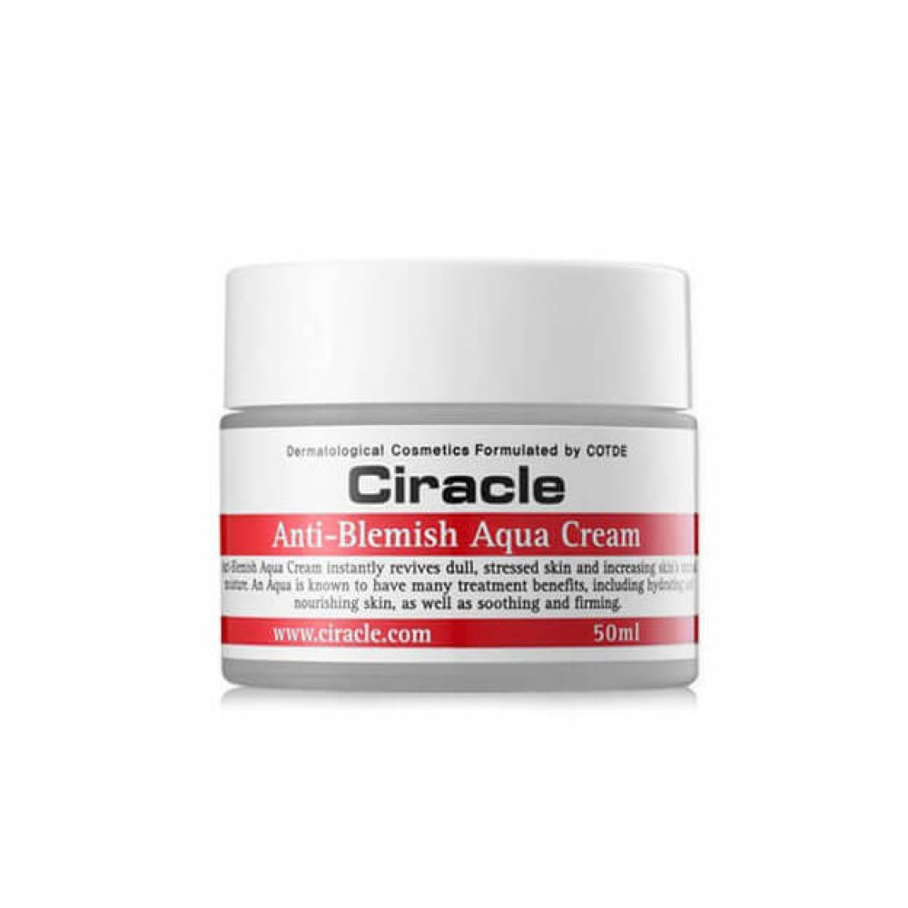 Увлажняющий крем-гель с алоэ Ciracle Anti-Blemish Aqua Cream 50мл