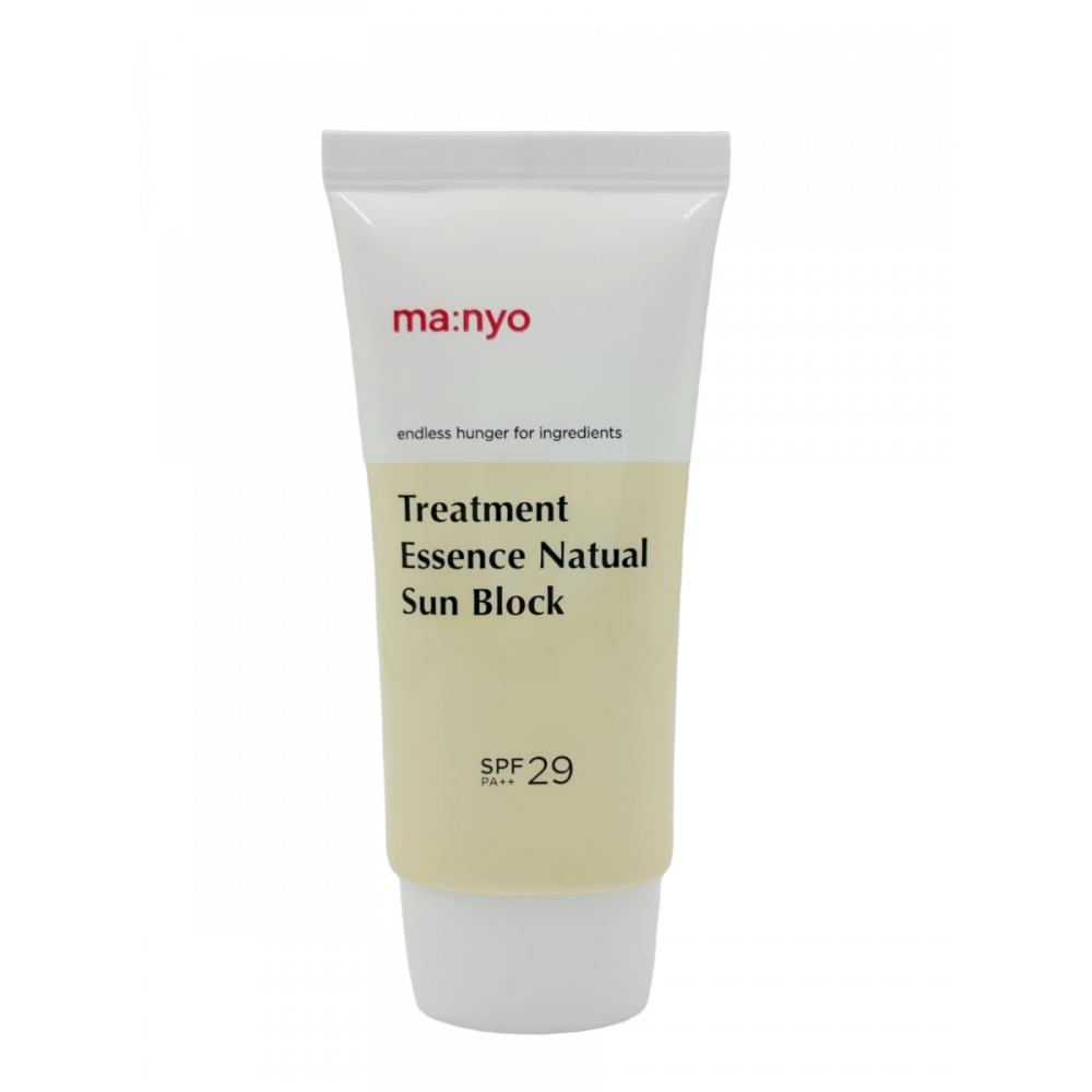 Manyo Солнцезащитный крем на основе растительных компонентов - Treatment Essence Natural Sun Block SPF 29 PA++ 50 мл