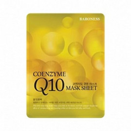 Baroness*Тканевая маска с концентрированным коэнзимом Q10 *Airlaid Face Mask Q10