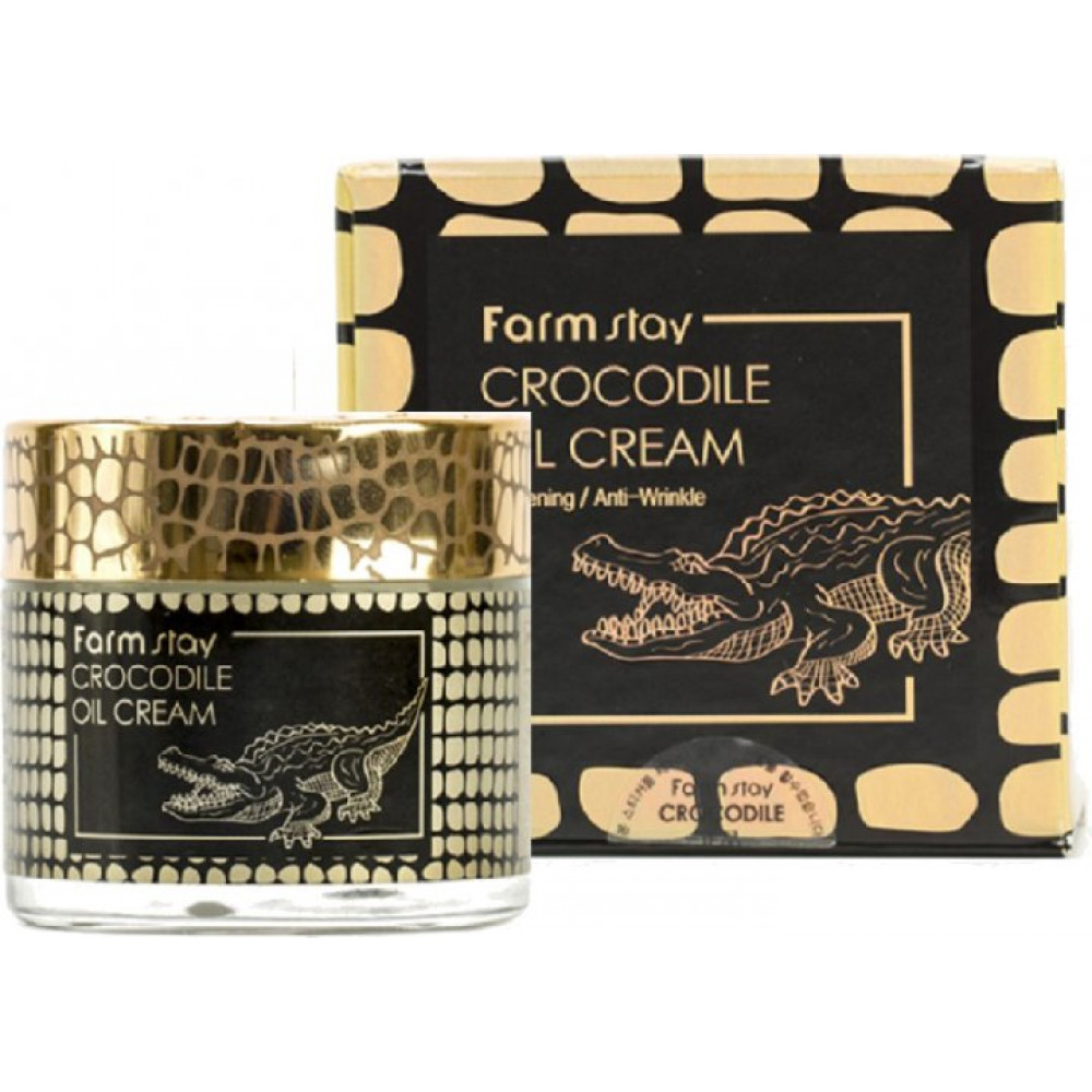 Крем для лица Farmstay Crocodile Oil Cream с жиром крокодила 70 мл
