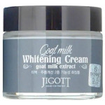 Отбеливающий крем Jigott Goat Milk Whitening Cream с экстрактом козьего молока 70 мл