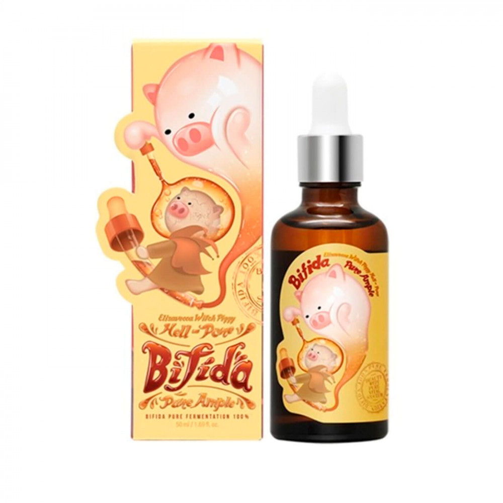 Антивозрастная сыворотка со 100% экстрактом лизата бифидобактерий Elizavecca Milky Piggy Bifida 50мл