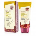 FarmStay Солнцезащитный крем с муцином улитки SPF50 PA+++ Visible Difference Snail Sun Cream 70 г