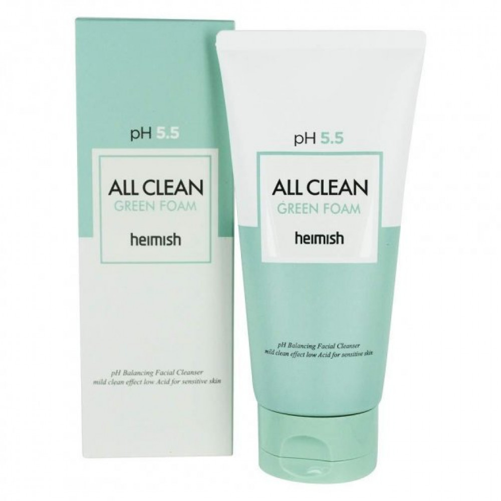 Heimish All Clean Очищающая пенка для умывания Green Foam 150мл