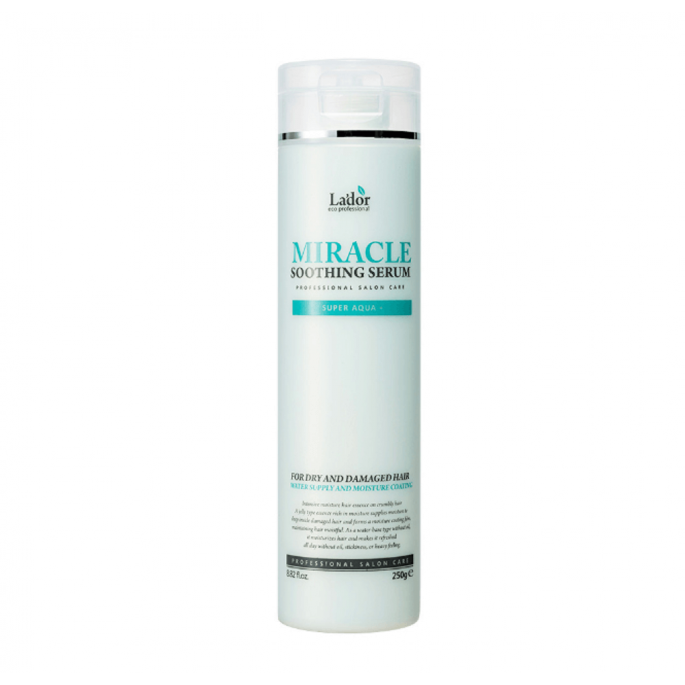 Увлажняющая сыворотка для волос с термозащитой Lador Miracle Soothing Serum 250г