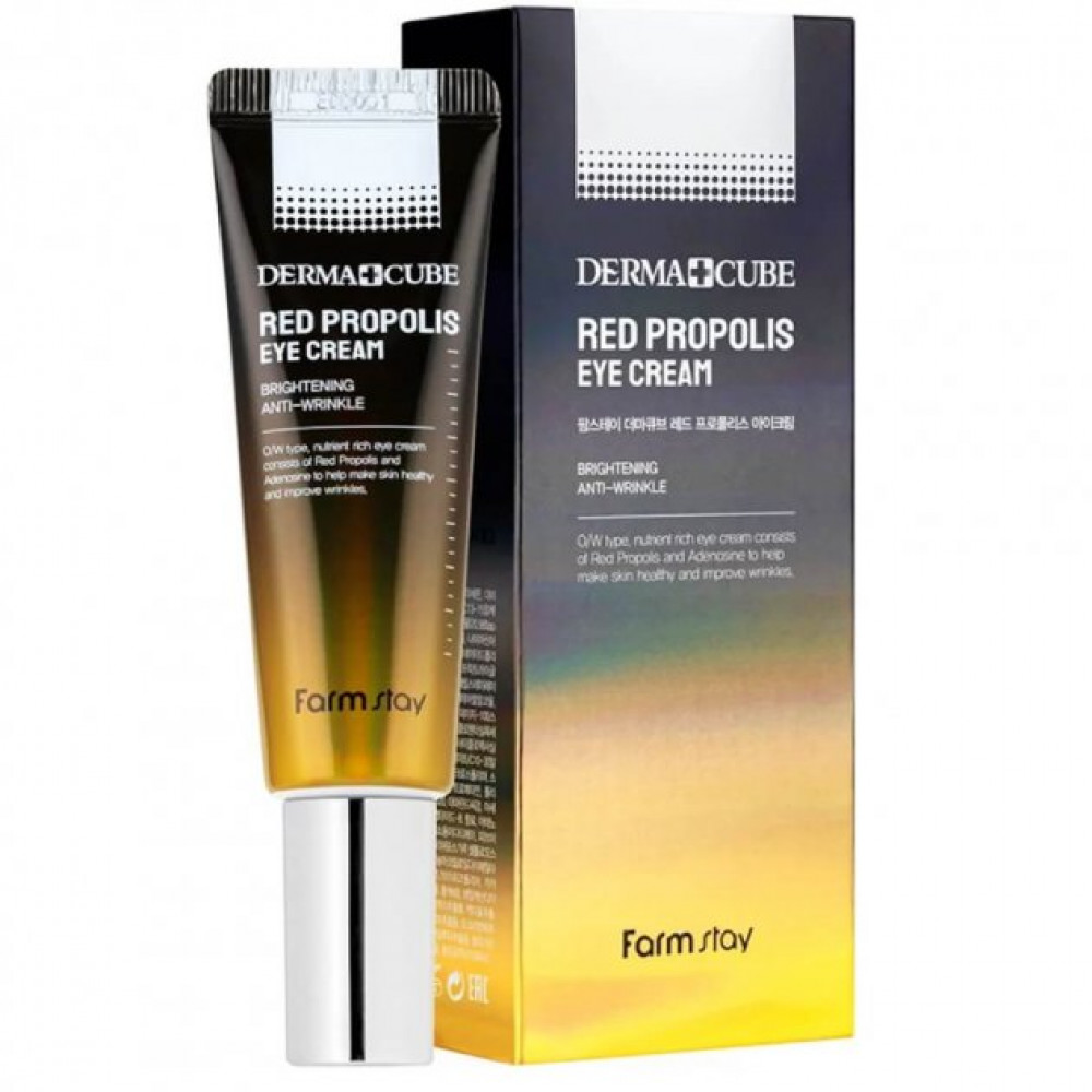 Крем для кожи вокруг глаз с прополисом FarmStay Dermacube Red Propolis Eye Cream 50 мл