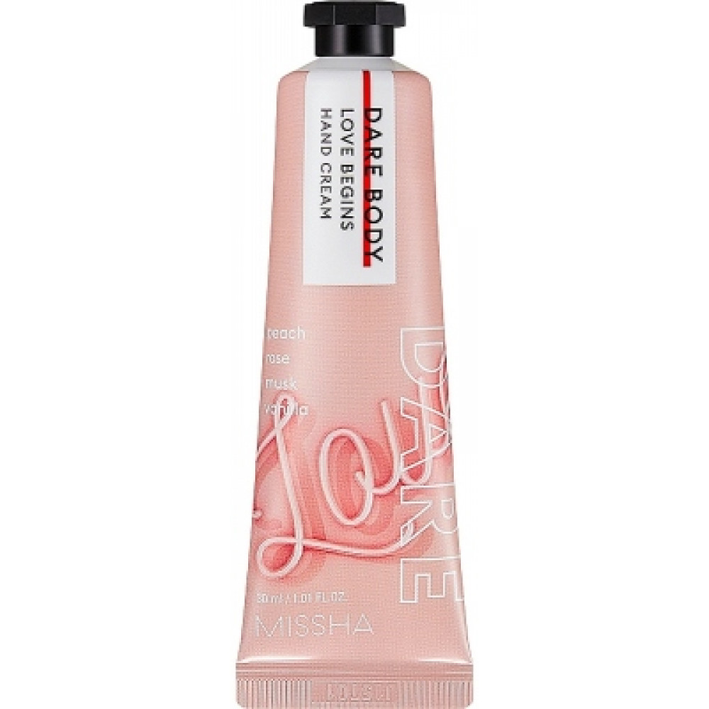 Крем для рук "Первая любовь", 30мл. MISSHA Dare Body Hand Cream Love Begins