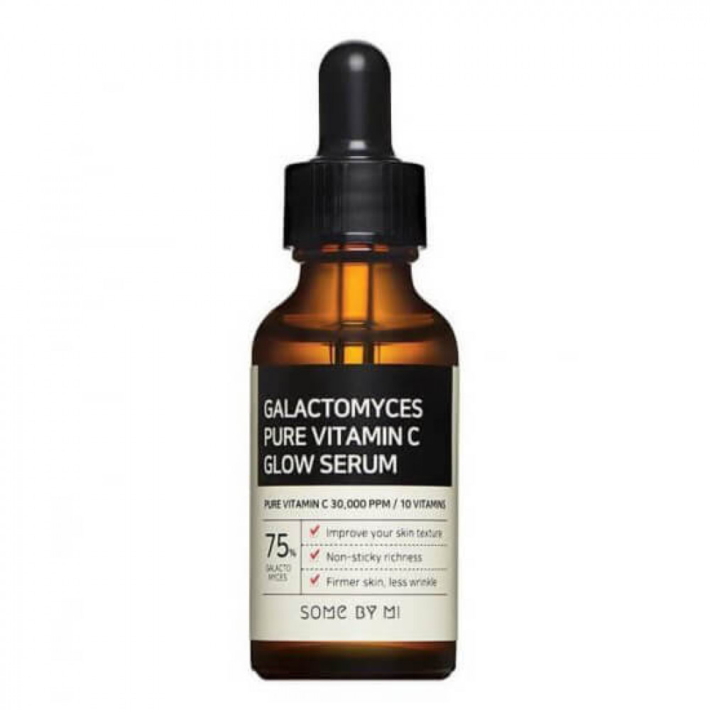Осветляющая сыворотка с витамином С Some By Mi Galactomyces Pure Vitamin C Glow Serum