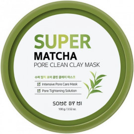 Очищающая глиняная маска для лица с чаем матча Some By Mi Super Matcha Pore Clean Clay Mask 100 г