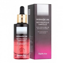 FarmStay Dermacube Red Propolis Ampoule Антивозрастная сыворотка