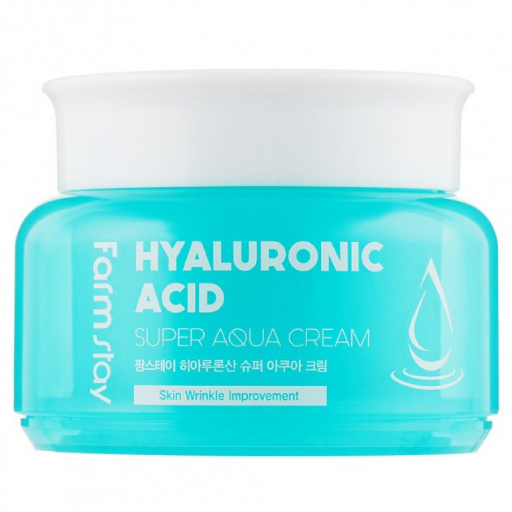 Увлажняющий крем для лица с гиалуроновою кислотою FarmStay Hyaluronic Acid Super Aqua Cream 100 мл 