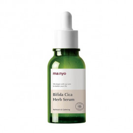 Успокаивающая сыворотка против воспалений Manyo Bifida Cica Herb Serum 20мл