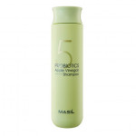 Мягкий бессульфатный шампунь с яблочным уксусом MASIL 5 Probiotics Apple Vinegar Shampoo