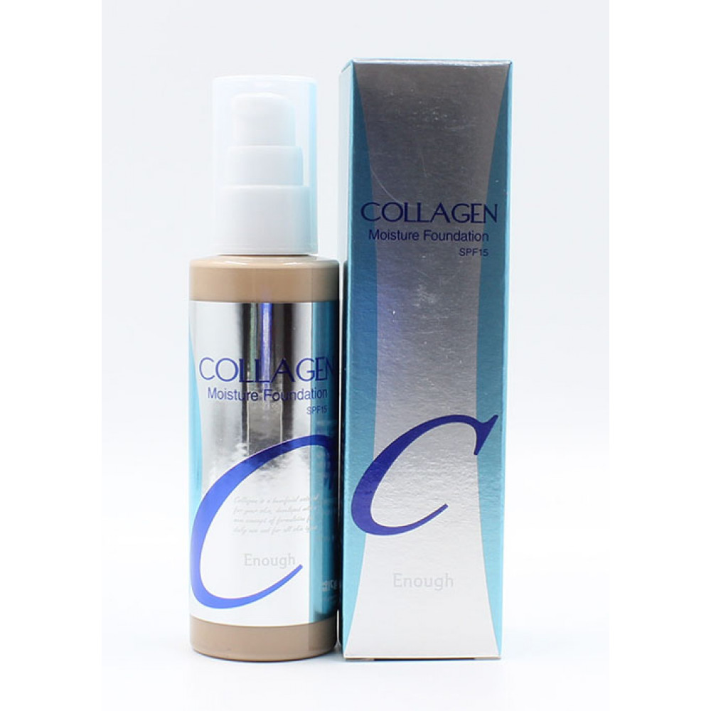 ENOUGH ТОНАЛЬНАЯ ОСНОВА ДЛЯ ЛИЦА COLLAGEN MOISTURE FOUNDATION SPF15 №23