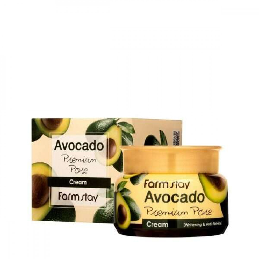 FARMSTAY AVOCADO PREMIUM PORE CREAM КРЕМ ДЛЯ ЛИЦА, 100 МЛ