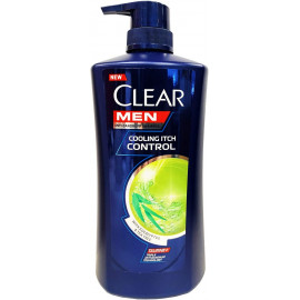 Охлаждающий шампунь против перхоти Clear Men Cooling Itch Control, 650 мл