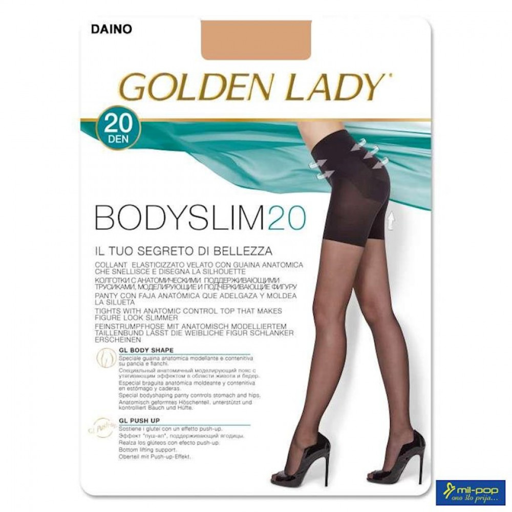 Колготки Golden Lady Bodyslim Daino 4-L 20 den